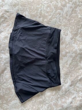 lululemon athletica Black Athletic Mini Skirt